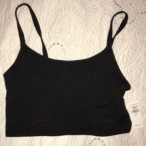 American Eagle black crop top - never worn!